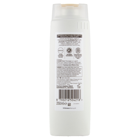 Pantene Pro-V Lisci Effetto Seta Shampoo Active Nutri-Plex 250 ml